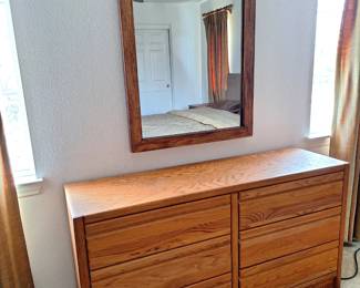Chest of drawers with  mirror.  #4