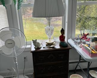 24% Lead Crystal lamp 