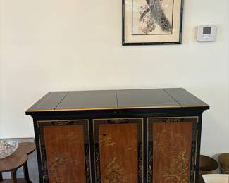 Drexel Heritage collection oriental sideboard bar