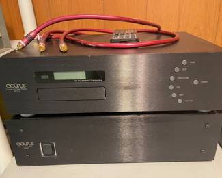 $200.00 EACH…………………….Acurus CD Player ACD11, Acurus Amplifier A250.