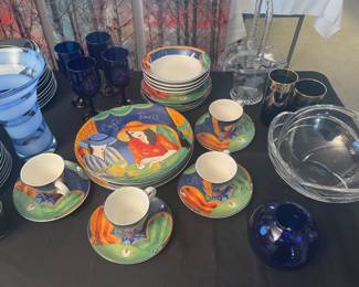 SANGO CAFE PARIS CHINA SET SERVICE FOR 4 