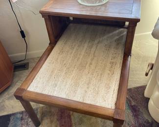 MCM END TABLES AND COFFEE TABLE SET