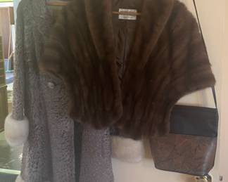 VINTAGE FURS AND CLOTHING