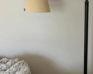 Three arm floor lamp shades, 80” high $75