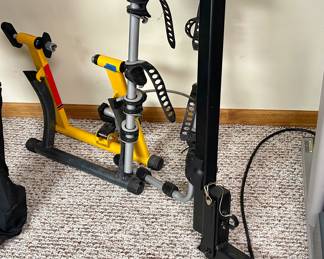Thule 2 bike hitch $150
Fluid bike indoor trainer $20
