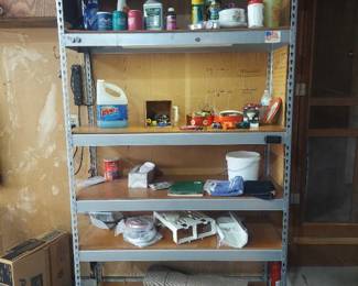shelf with contents