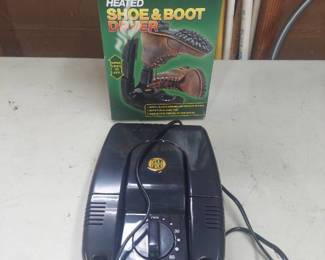 heated shoe and boot dryer