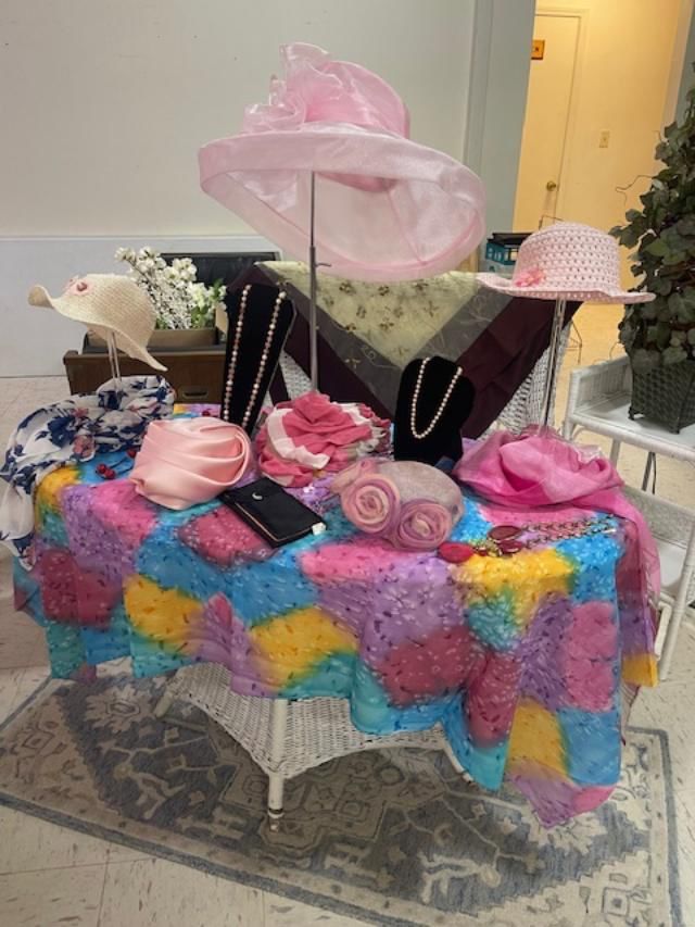 Spring hats and accessories