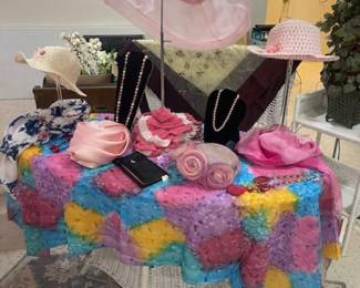 Spring hats and accessories