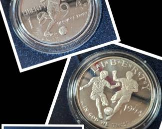 1994 World Cup USA Silver Proof Coins