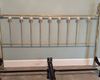 King Size Brass Bed