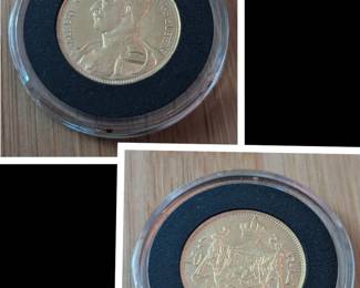1914 Belgium 20 Francs Graded MS 63+