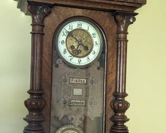 Antique German Wall Clock