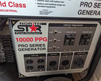 North Star 10000 PPG Pro Series Generator