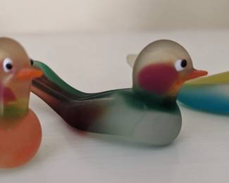 Blown Glass Ducks