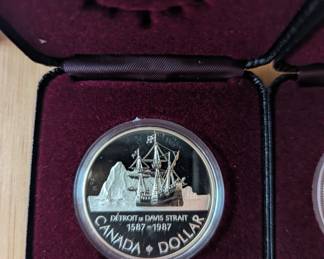1987 Canada 400 Anniversary Coin Proof (50% Silver)