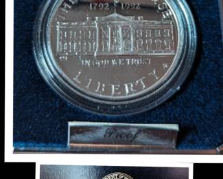 The White House 200th Anniversary Silver Proof Coin (Qty 4)