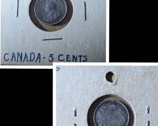 1913 Canada 5 Cent