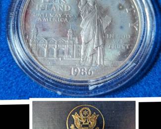1986 U.S. Liberty Silver Proof Coin