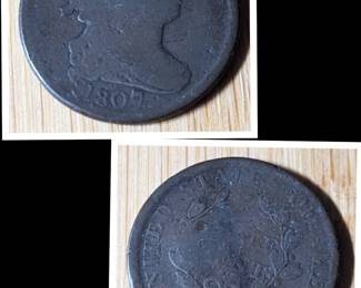 1807  U.S. Half Cent