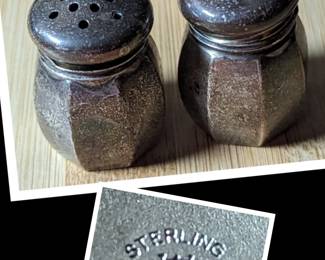 Sterling Salt and Pepper