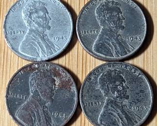 1943 Steel Pennies