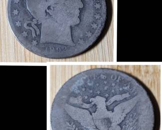 1892 U.S, Half Dollar