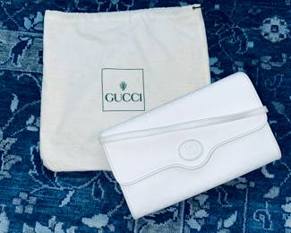 Phenomenal vintage GUCCI Micro GG Mignon white crossbody bag