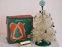Vintage Christmas tree with original box