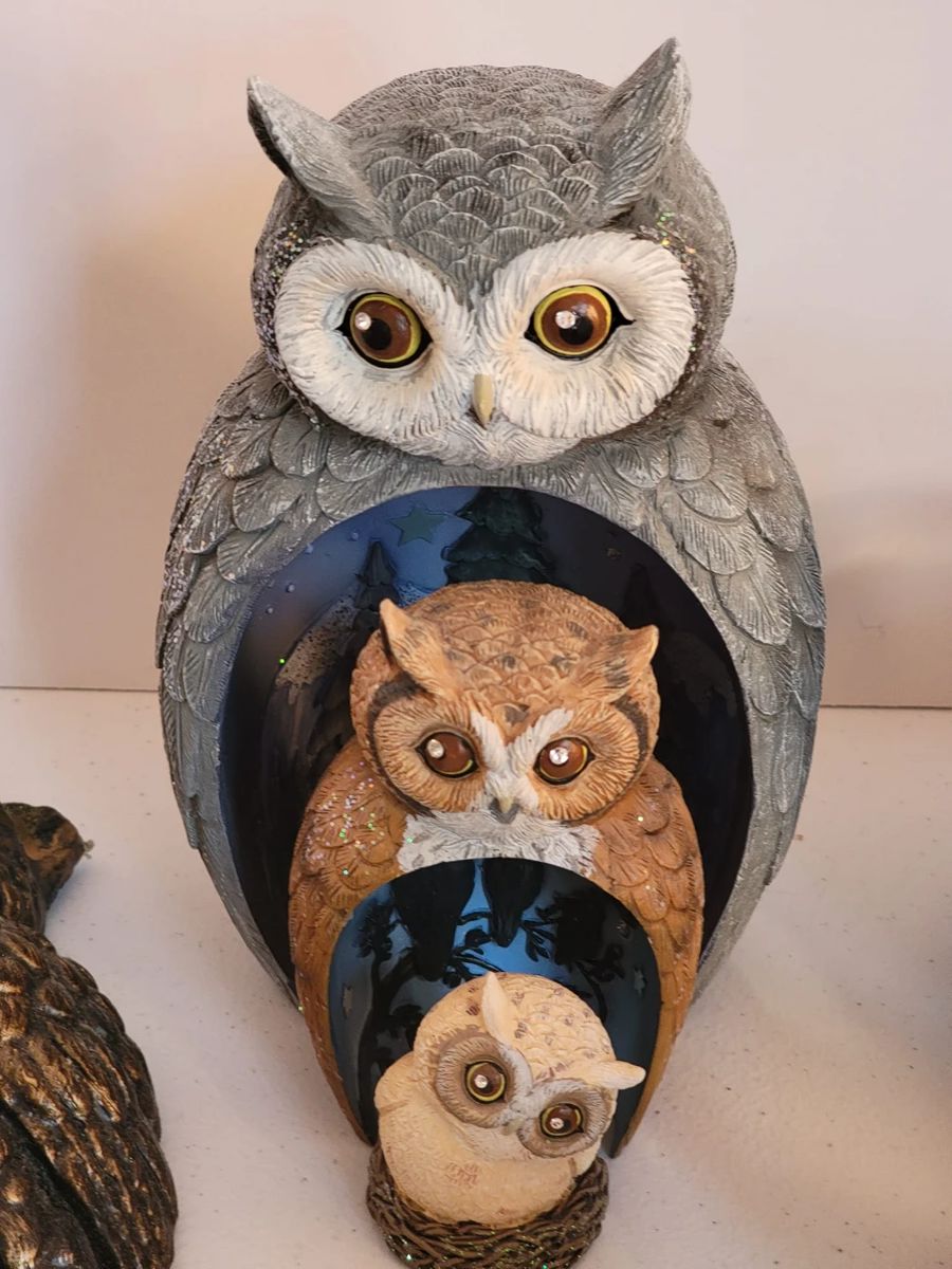 The Hamilton Collection nesting owls