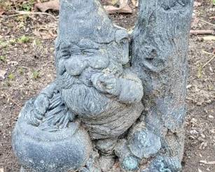 Gnome outdoor garden decor
