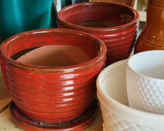 Ceramic pots and planters