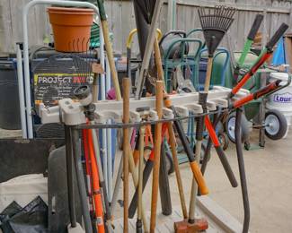 More lawn and garden tools