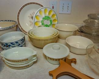 Pyrex, Marshall Pottery, and more