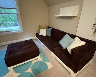  4 piece Modular “cushy lounge collection” by Pottery Barn - 