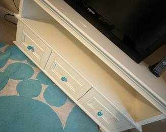 Media stand - pottery Barn 