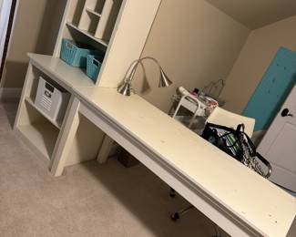 2 matching towers and desk - pottery barn 