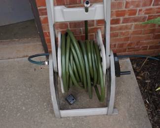 hose on reel