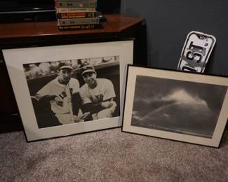 Photo Ted Williams, Joe DiMaggio