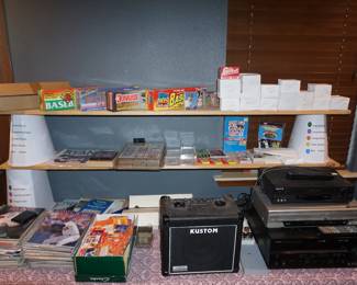 sports items, amplifier, electronics