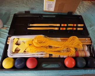 Croquet set
