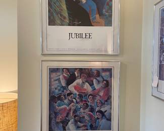 Two Barbara Gallagher Jubilee posters 