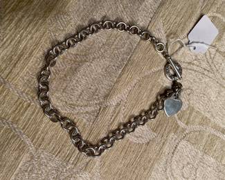 Tiffany and Co. sterling chain necklace 