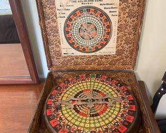 1890’s Game Wheel by All-In-One Co. St Louis Missouri