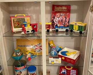 Vintage Fisher-Price toys and other new and vintage toys