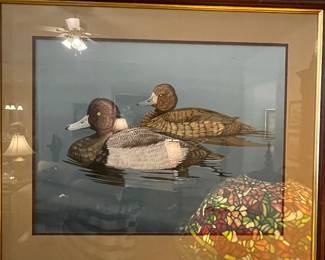 Mario Sauraundez duck print