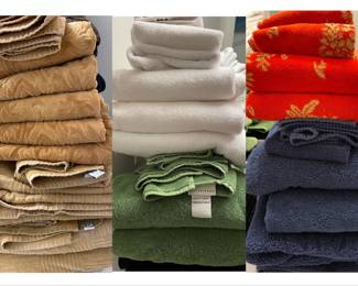 Great quality towels. Pottery Barn, Frontgate, and Biltmore Hotel