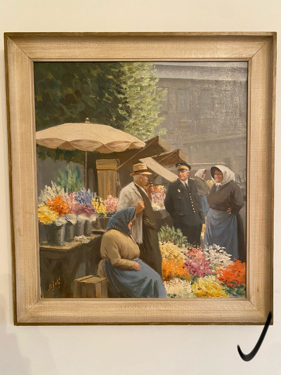 Mogens Ege/Denmark/1892-1946. Oil on canvas. Signed lower left.