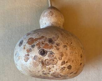 Large dried gourd to be made into bird house