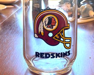 One of two Redskins tumblers